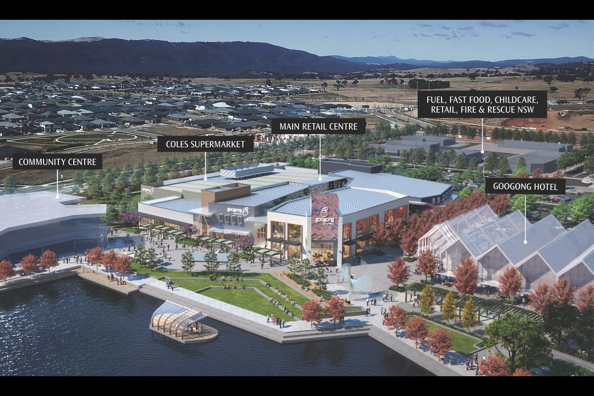Renders - Googong Town Complex